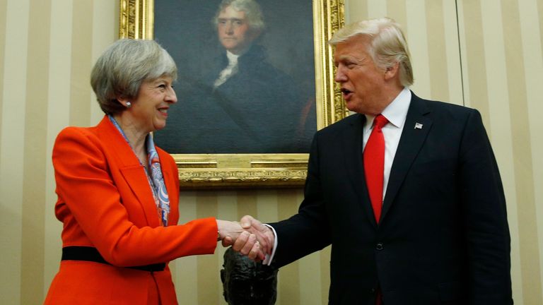 The last time a UK Prime Minister was hosted at the White House was in 2017