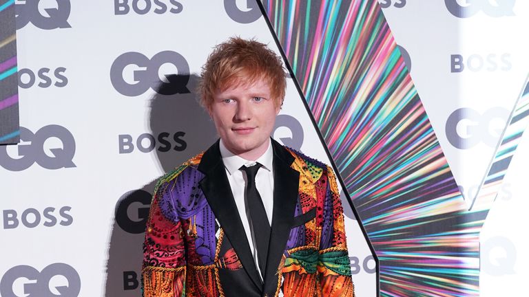 Ed Sheeran has won the solo artist award