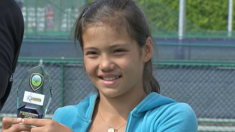 Emma Raducanu secures second place at Junior Tennis Championship in 2014