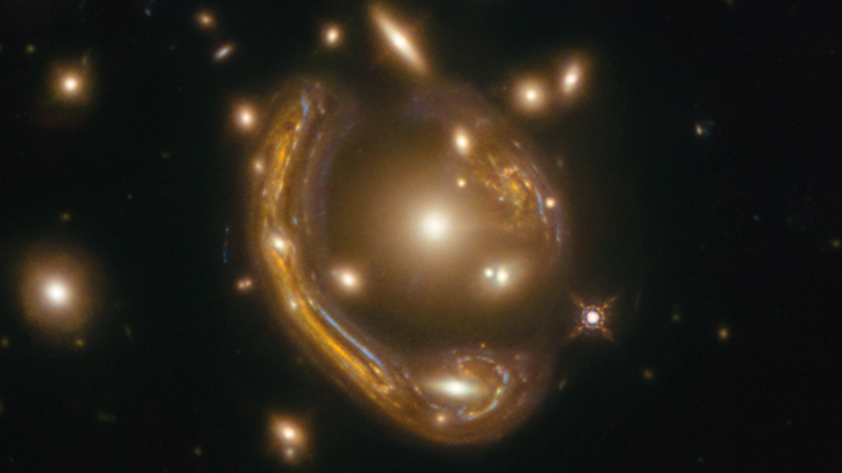 Einstein Ring. Pic: Saurabh Jha (Rutgers, The State University of New Jersey)