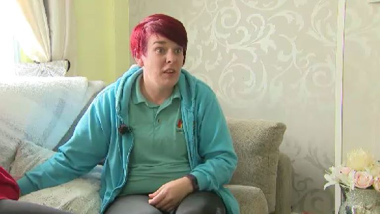 Victoria McClements has had to choose between her having dinner and heating her home in the past