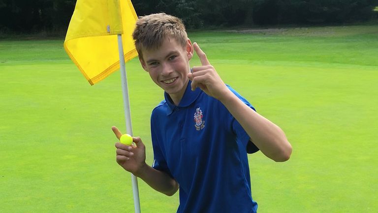 james watson scored two holes in one