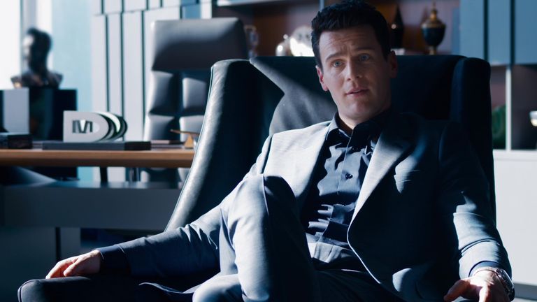 Jonathan Groff appears as a mysterious new character. Pic: Warner Bros