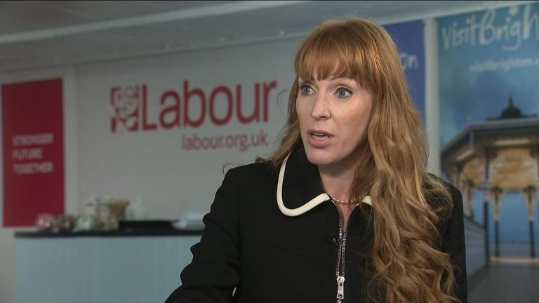 Labour&#39;s deputy leader refused to apologise for calling the Tories a &#39;bunch of scum, homophobic, racist, misogynistic&#39;. 