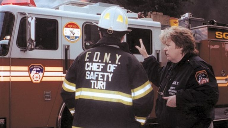Lynn Tierney was a deputy commissioner at New York City Fire Department. Pic: NYC Fire Department