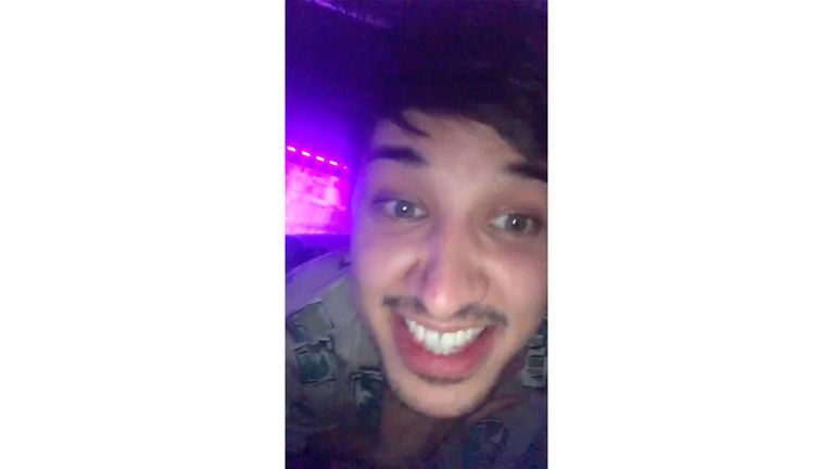 The last moments on camera of a social media star, as he danced &#34;without a care in the world&#34; to Ariana Grande, before the attack on Manchester Arena, have been played to the inquiry.
 
Martyn Hett, 29, was singing and dancing from the first song and got the parents and children around him on their feet too, along with his friends, the hearing was told.
