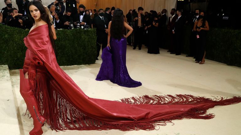  Rosalia. attends the Metropolitan Museum of Art Costume Institute Gala