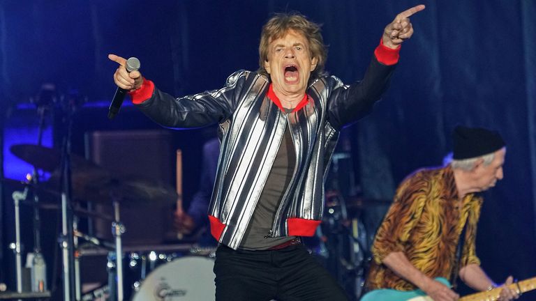 MissouriThe Rolling Stones kick off their U.S. tour, a month after the death of drummer Charlie Watts, in St. Louis

