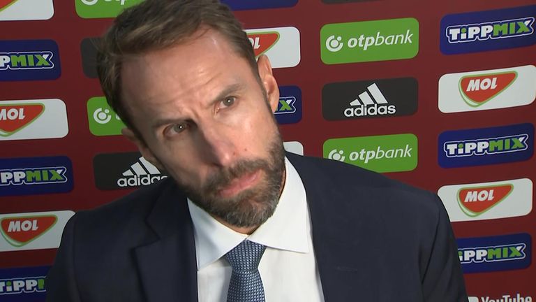 England manager Gareth Southgate said he hadn&#39;t heard the chants, but said he was sure &#39;UEFA would gather evidence&#39;.