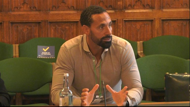Rio Ferdinand says a footballer has been advised not to come out as LGBTQ+ because of the online abuse they would experience
