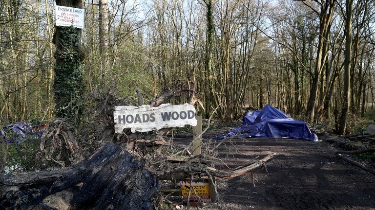 Sarah Everard's body was found in woodland in Ashford, Kent