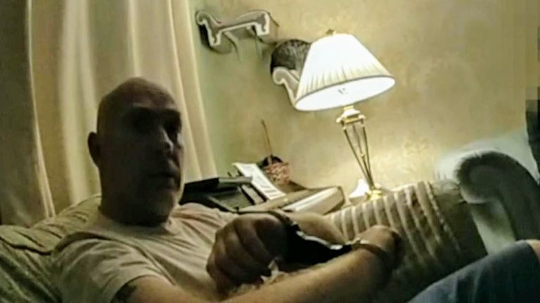 Bodycam footage shows Wayne Couzens giving an excuse to why he kidnapped Sarah Everard.