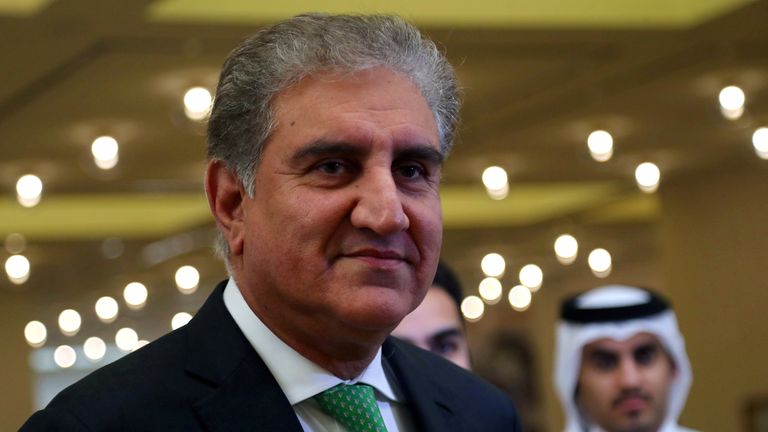 Pakistan&#39;s Foreign Minister Shah Mahmood Qureshi said the initial statements from the Taliban had been encouraging