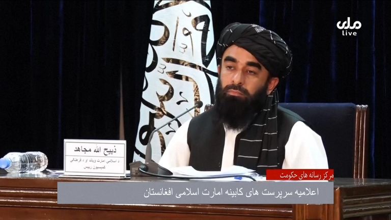 Taliban Press Conference
7/9/21