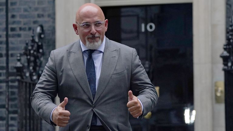 Nadhim Zahawi leaving 10 Downing Street, London, after being named as the new Education Secretary as Prime Minister Boris Johnson reshuffles his Cabinet. Picture date: Wednesday September 15, 2021.
