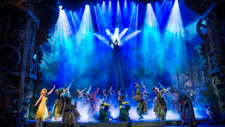 Wicked has been defying gravity for 15 years in London. Pic: Matt Crocket