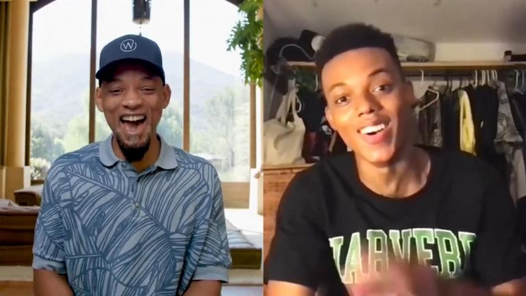 The new star of a dramatic reboot of &#34;The Fresh Prince of Bel-Air&#34; was told he was cast in the main role of Will by none other than the original himself.