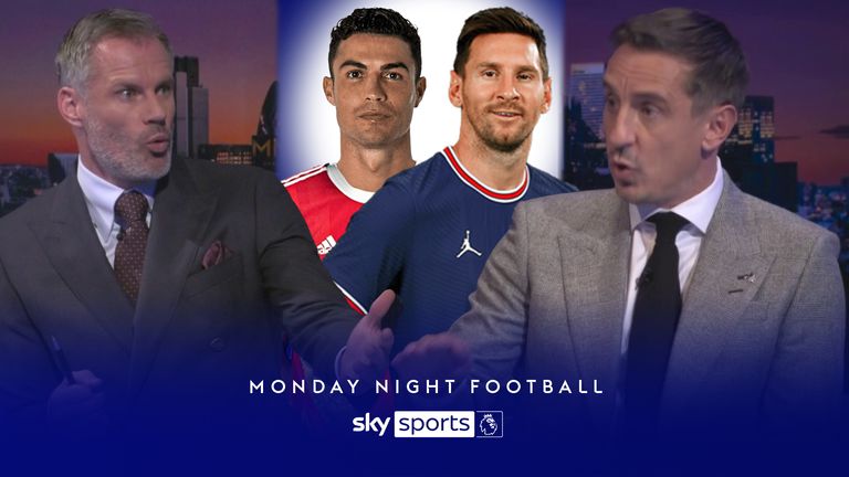 Neville & Carra on Ronaldo v Messi