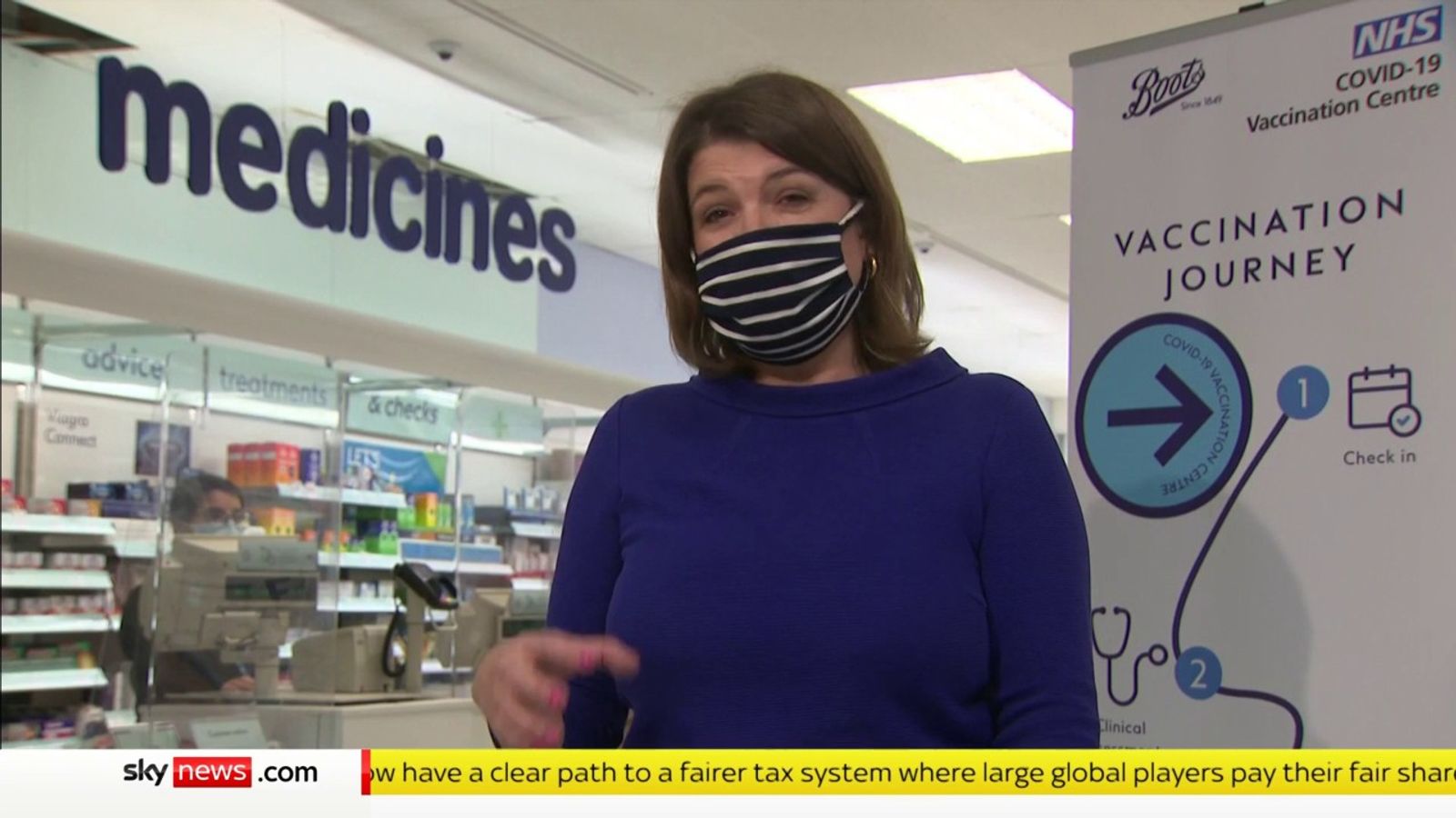 Flu jabs campaign launched for winter News UK Video News Sky News