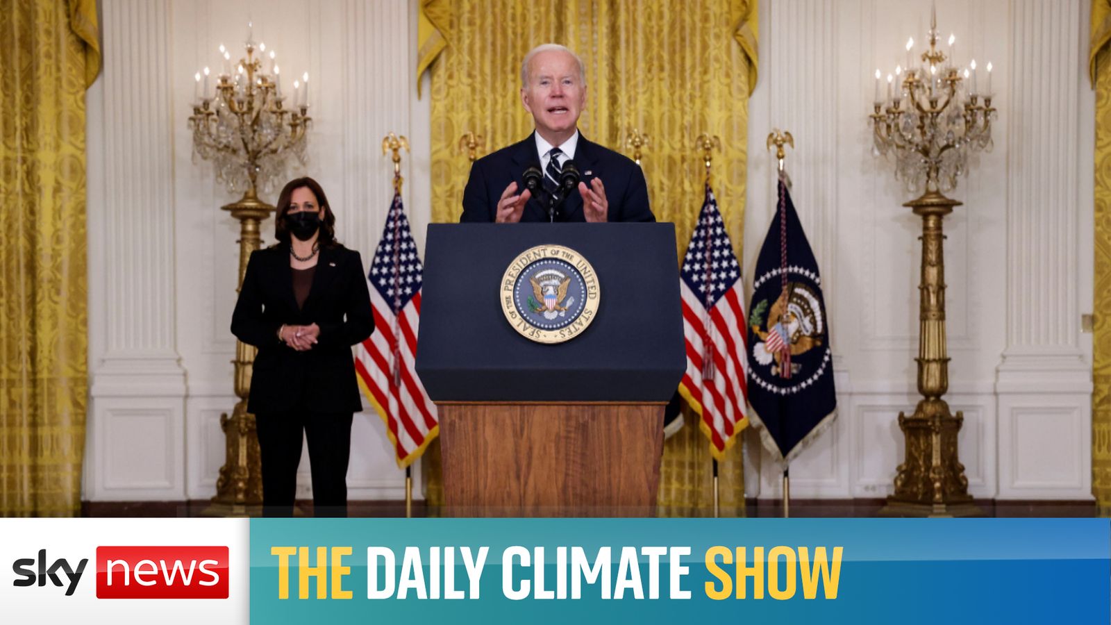 COP26: Biden hails 'significant investment' in US climate policy | Sky News