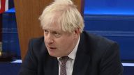 Boris Johnson speaks of his concerns for COP26 failure