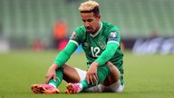 Callum Robinson, 26, has had the virus twice but said ahead of Republic of Ireland's match on Saturday that he has chosen not to take the vaccine