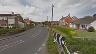 The incident happened at an address on Parsonage Road in Berrow, Somerset. Pic: Google  