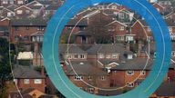 File photo dated 18/12/16 of a general view of houses in Rothwell, Northamptonshire. The UK is lagging behind most European countries in selling and installing low carbon heat pumps to clean up the emissions from heating homes, data show. Issue date: Monday September 13, 2021.