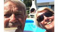 Penelope Jackson, 66, is on trial accused of murdering David Jackson, 78, by stabbing him three times  IMAGES TAKEN FROM FACEBOOK  https://www.facebook.com/penelope.jackson.395