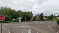 Police were called to James Street, at the junction with Kirkton Street, in Carluke. Pic: Google street view