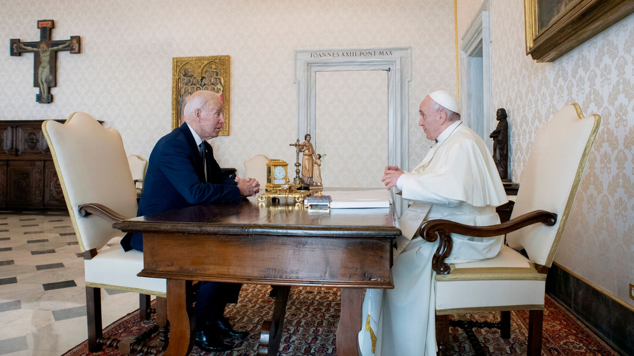 US President Biden Hails Pope's Leadership In Fighting Climate Crisis ...