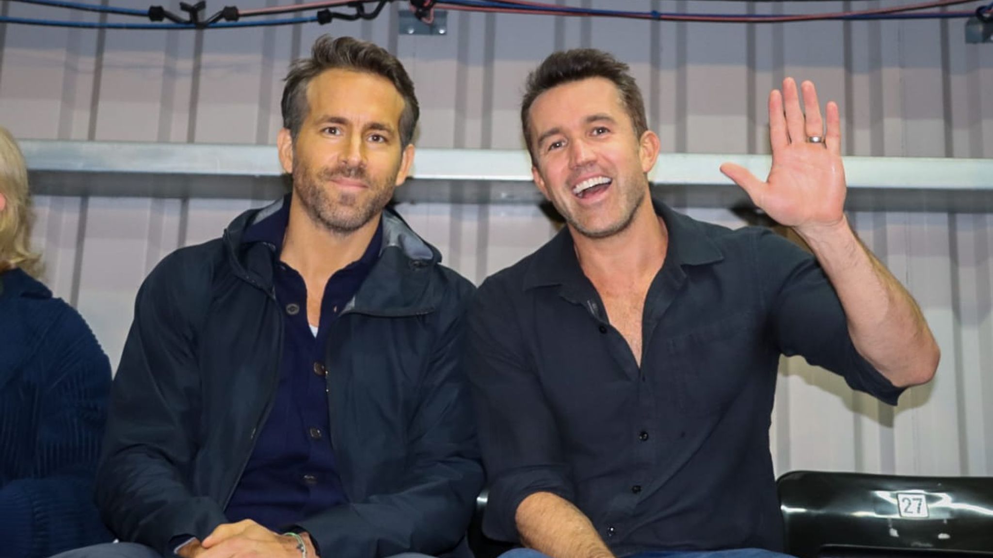 Ryan Reynolds and Rob McElhenney go to first Wrexham game since