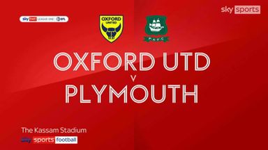 Oxford 1-3 Plymouth