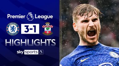 Late Chelsea Goals Punish 10 Man Saints Video Watch Tv Show Sky Sports