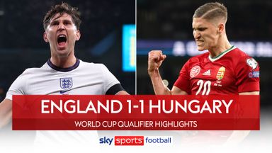 England 1-1 Hungary
