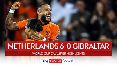 Netherlands 6-0 Gibraltar