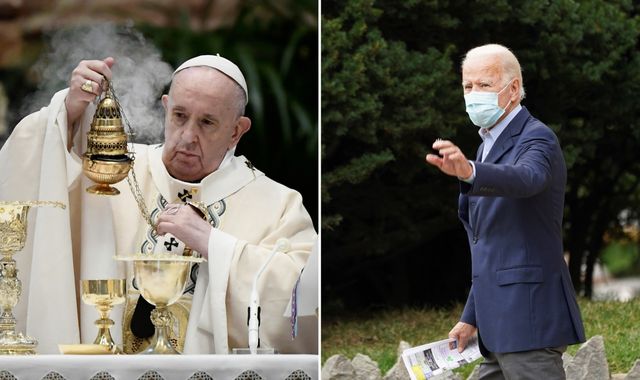 Joe Biden arrives in Rome for meeting with Pope Francis ahead of G20 and COP26 - Vimarsana News