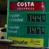 Petrol and diesel prices at a petrol station in London. Picture date: Wednesday October 20, 2021. Photo credit should read: Yui Mok/PA Wire
