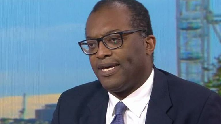 Speaking to the Trevor Phillips On Sunday show, Mr Kwarteng said he was &#34;convinced we will have full energy supply&#34; despite soaring wholesale gas prices around the world 