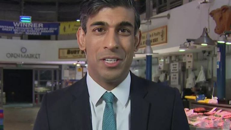 Rishi Sunak talks to Kay Burley about Budget 2021