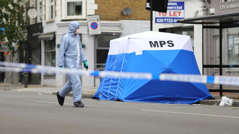 Shooting happened in Shepherd's Bush, West London in June last year