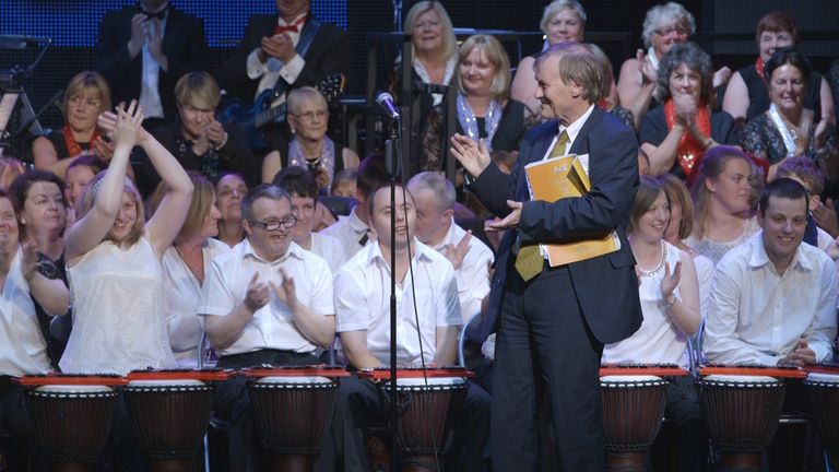 Sir David at the London Palladium in 2015. Pic: Music Man Project