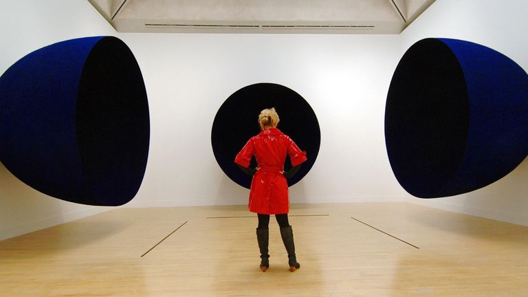 Anish Kapoor&#39;s Untitled won the 1991 Turner Prize