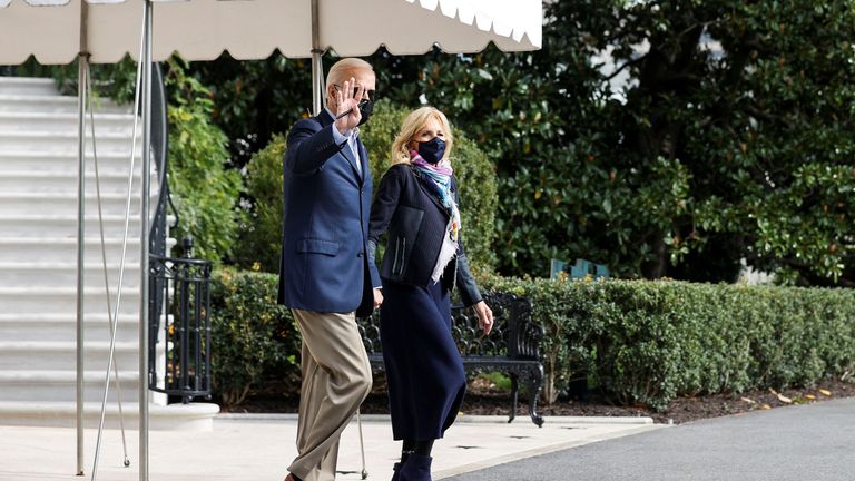 President Joe Biden and the first lady, Jill Biden left for Italy on 28 October