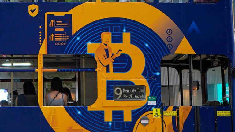 Some countries want to ban Bitcoin altogether - India and China among them - but doing this is easier said than done. Pic: AP