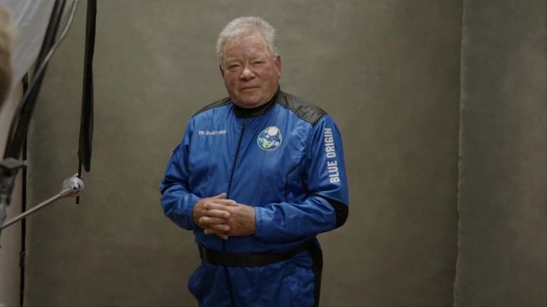 Star Trek actor William Shatner, 90, is poised to become the oldest person ever to venture into space. 