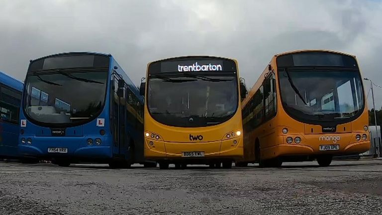 It’s thought there are more than 4,000 vacancies for bus and coach drivers across the UK