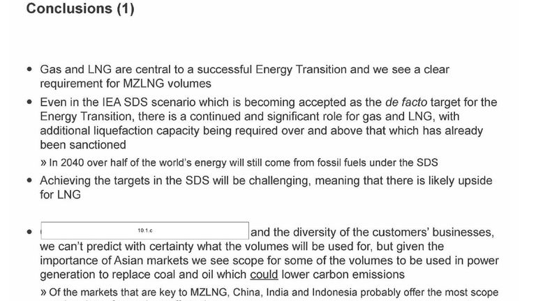 The report says the IEA SDS scenario - of limiting warming to 2C - is becoming accepted as the de facto target