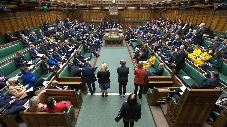 Live Grab of House of Commons 