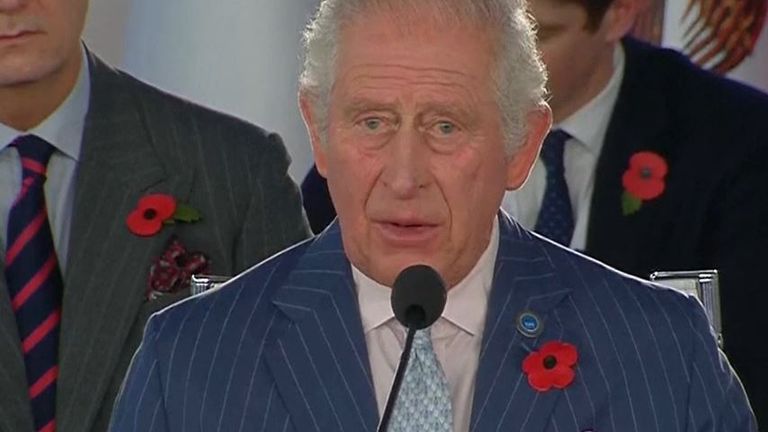 Prince Charles speaks at G20